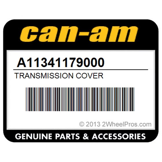 Can-Am A11341179000 Transmission Cover