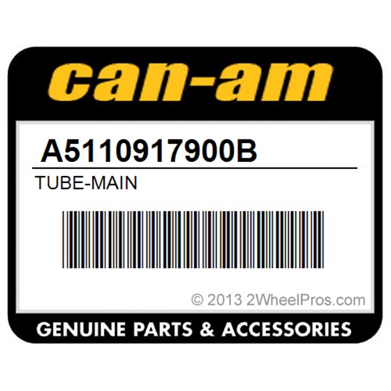 Can-Am A5110917900B Tube-Main