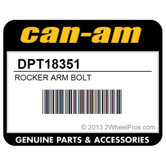 Can-Am DPT18351 Rocker Arm Bolt