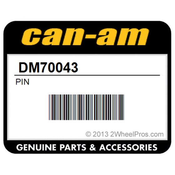 Can-Am DM70043 Pin