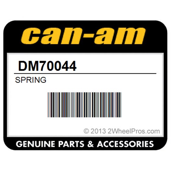 Can-Am DM70044 Spring