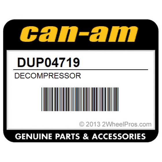 Can-Am DUP04719 Decompressor