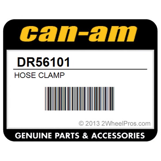 Can-Am DR56101 Hose Clamp