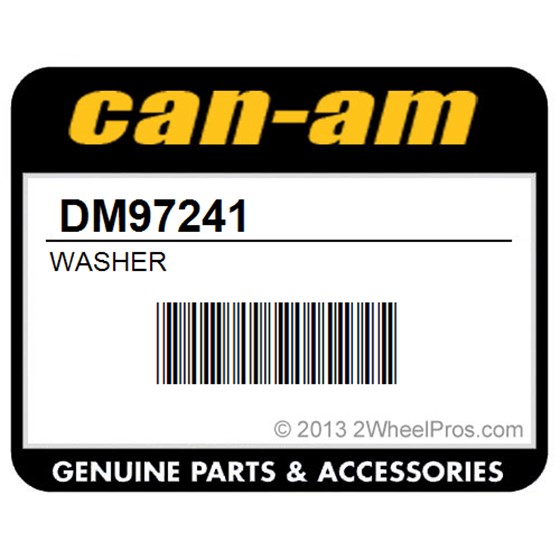 Can-Am DM97241 Washer