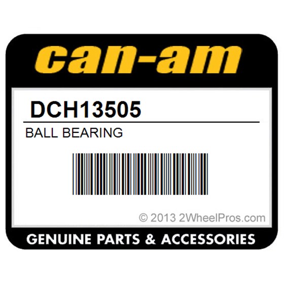 Can-Am DCH13505 Ball Bearing