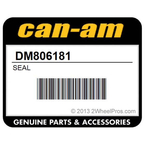 Can-Am DM806181 Seal