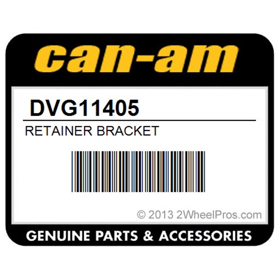 Can-Am DVG11405 Retainer Bracket