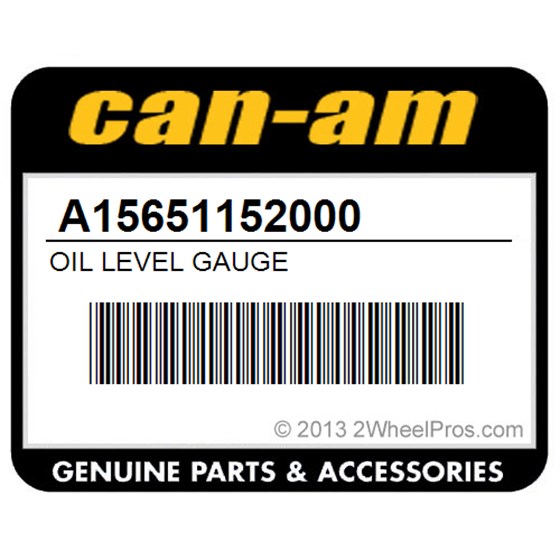 Can-Am A15651152000 Oil Level Gauge