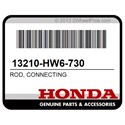Honda 13210-HW6-730 Rod, Connecting