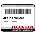 Honda 47810-HW5-901 Cable, Steering
