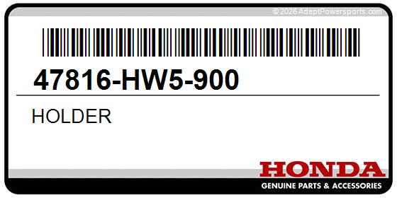 Honda 47816-HW5-900 Holder