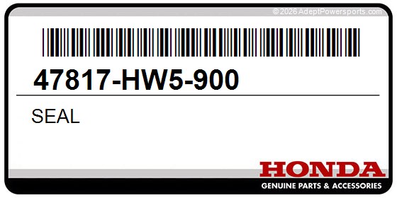 Honda 47817-HW5-900 Seal