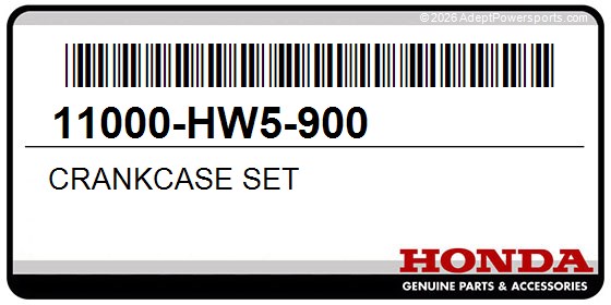 Honda 11000-HW5-900 Crankcase Set