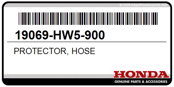 Honda 19069-HW5-900 Protector, Hose