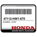 Honda 47112-HW1-670 Rubber, Joint