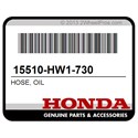 Honda 15510-HW1-730 Hose, Oil