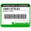Kawasaki 14091-3778-B1 Cover, F.Red