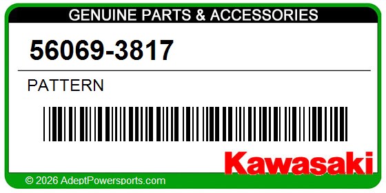 Kawasaki 56069-3817 Pattern
