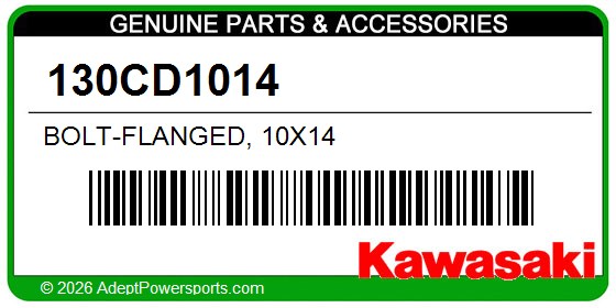 Kawasaki 130CD1014 Bolt-Flanged, 10X14