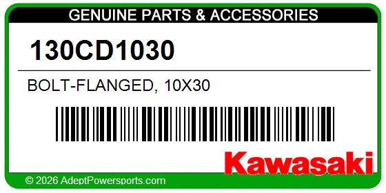 Kawasaki 130CD1030 Bolt-Flanged, 10X30