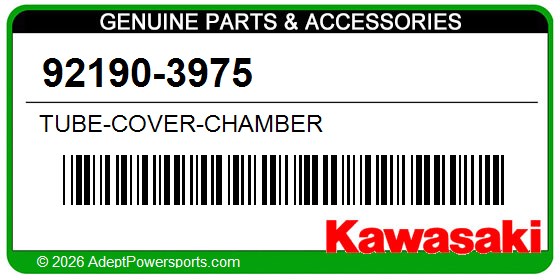 Kawasaki 92190-3975 Tube-Cover-Chamber