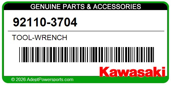 Kawasaki 92110-3704 Tool-Wrench
