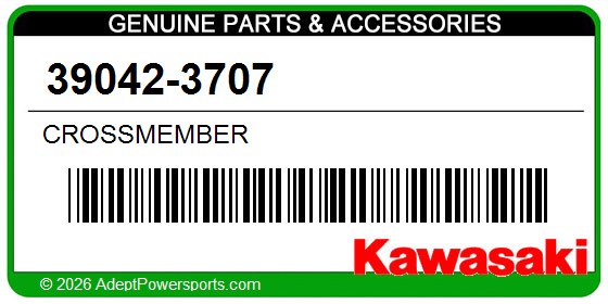 Kawasaki 39042-3707 Crossmember