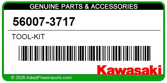 Kawasaki 56007-3717 Tool-Kit