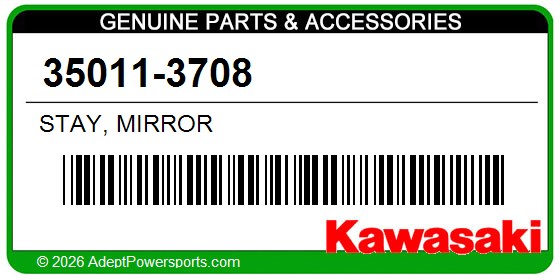 Kawasaki 35011-3708 Stay, Mirror
