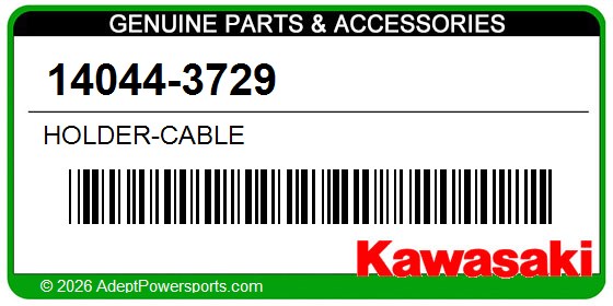 Kawasaki 14044-3729 Holder-Cable