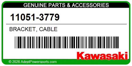 Kawasaki 11051-3779 Bracket, Cable