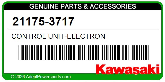 Kawasaki 21175-3717 Control Unit-Electron