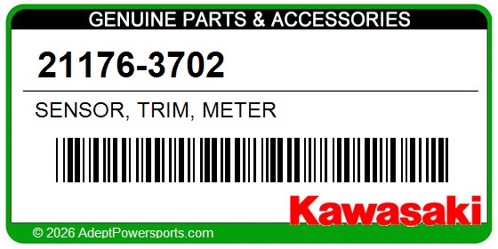 Kawasaki 21176-3702 Sensor, Trim, Meter