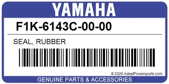 Yamaha F1K-6143C-00-00 Seal, Rubber