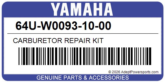 Yamaha 64U-W0093-10-00 Carburetor Repair Kit