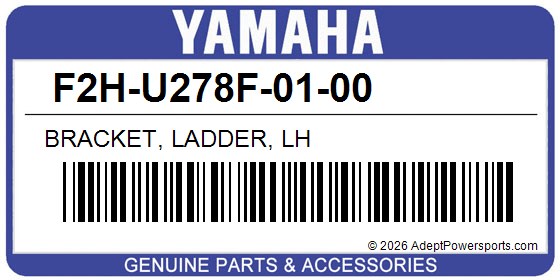 Yamaha F2H-U278F-01-00 Bracket, Ladder, Lh