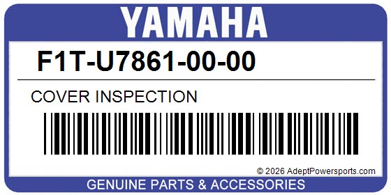 Yamaha F1T-U7861-00-00 Cover Inspection