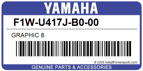 Yamaha F1W-U417J-B0-00 Graphic 8