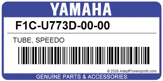 Yamaha F1C-U773D-00-00 Tube, Speedo