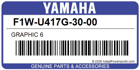 Yamaha F1W-U417G-30-00 Graphic 6