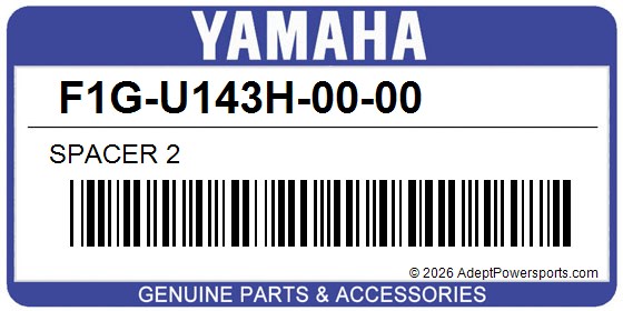Yamaha F1G-U143H-00-00 Spacer 2