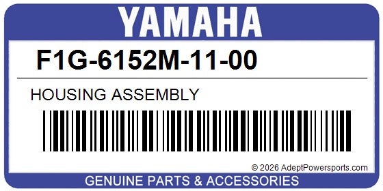 Yamaha F1G-6152M-11-00 Housing Assembly