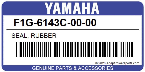 Yamaha F1G-6143C-00-00 Seal, Rubber