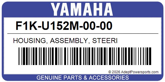 Yamaha F1K-U152M-00-00 Housing, Assembly, Steeri