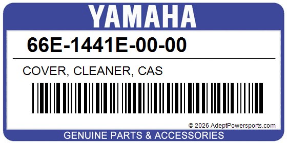Yamaha 66E-1441E-00-00 Cover, Cleaner, Cas