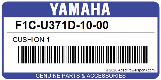 Yamaha F1C-U371D-10-00 Cushion 1