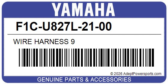 Yamaha F1C-U827L-21-00 Wire Harness 9