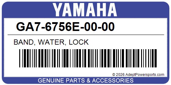 Yamaha GA7-6756E-00-00 Band, Water, Lock