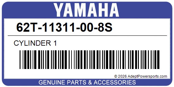 Yamaha 62T-11311-00-8S Cylinder 1