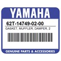 Yamaha 62T-14749-02-00 Gasket, Muffler, Damper, 2